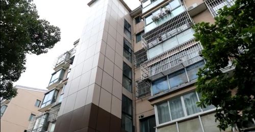堡镇多个老旧小区加装电梯项目开工4.jpg