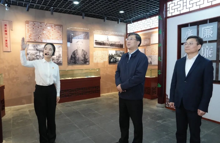 为高标准推进世界级生态岛建设保驾护航，李峻调研纪检监察工作