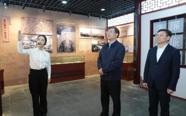 为高标准推进世界级生态岛建设保驾护航，李峻调研纪检监察工作