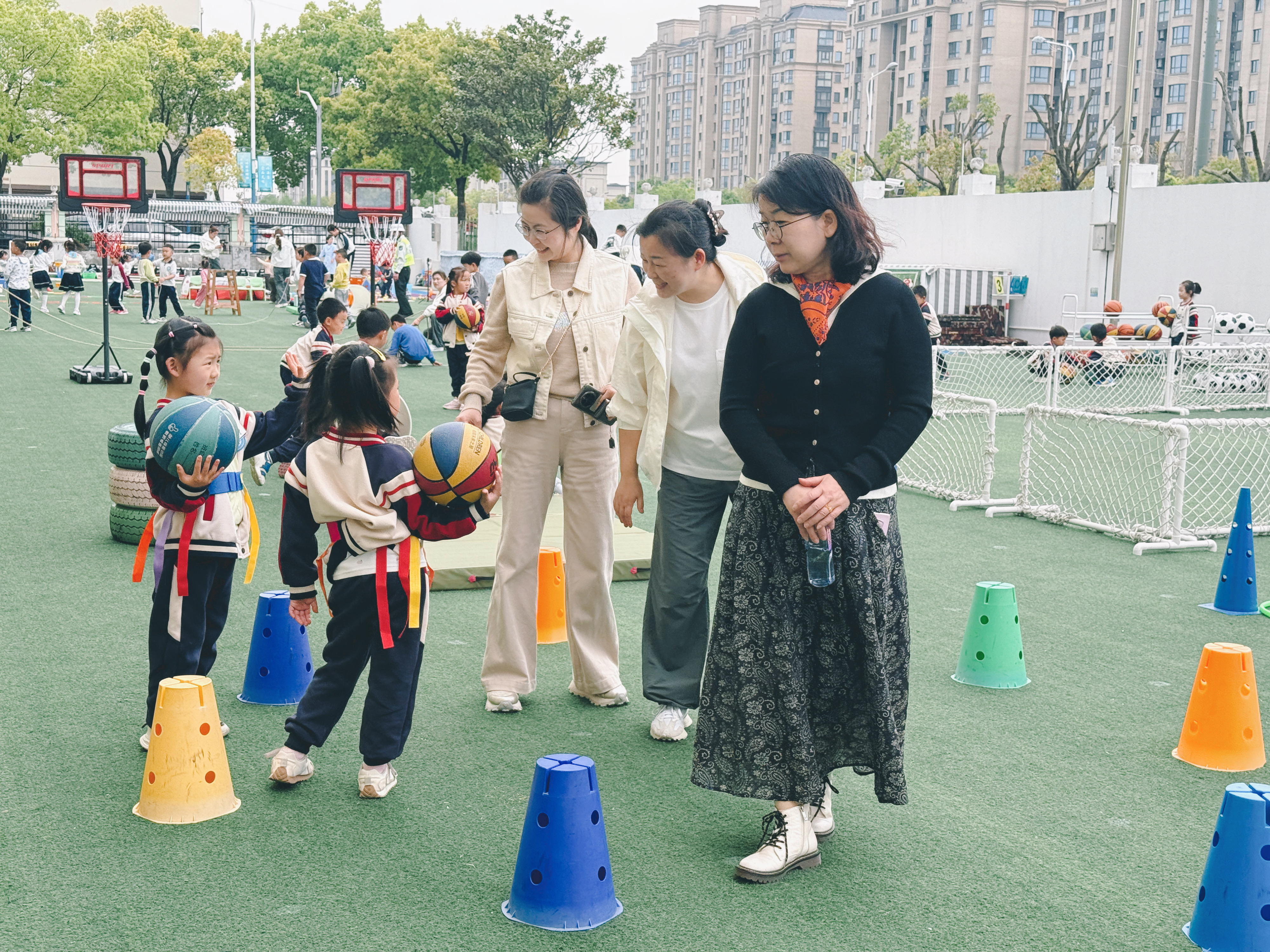 区教育局督导室对平安幼儿园开展发展性综合督导评估