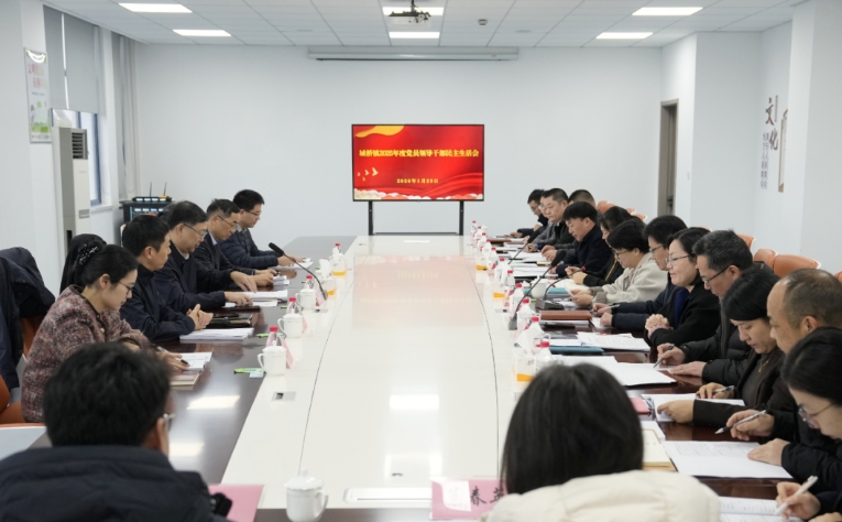 干字当头、奋力再跳，在新时代新征程上担重任挑大梁！李峻参加城桥镇党员领导干部民主生活会